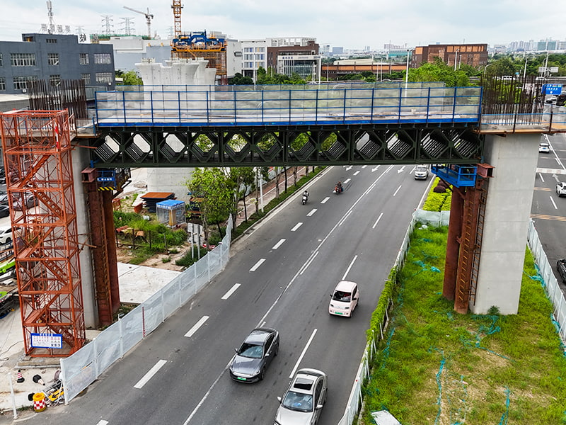 Appui superbe ferroviaire de construction de Bailey de charge lourde de grande envergure