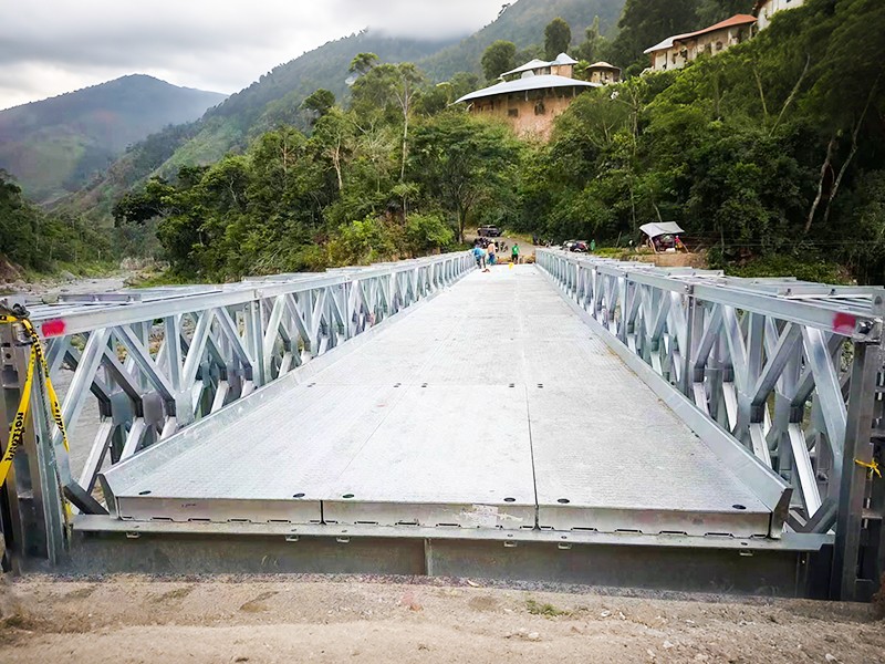 Pont Bailey personnalisé galvanisé de type CB100